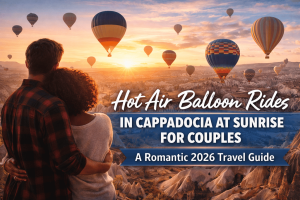 Hot Air Balloon Rides in Cappadocia at Sunrise for Couples: A Romantic 2026 Travel Guide